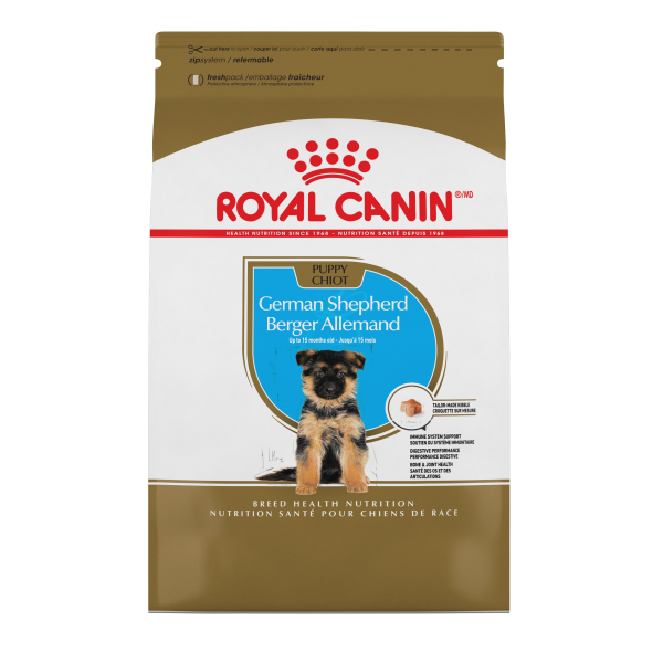 Royal Canin Breed Health Nutrition German Shepherd Puppy Dry Dog Food 30 lb
