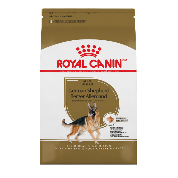 Royal Canin Breed Health Nutrition German Shepherd Adult Dry Dog Food 30 lb