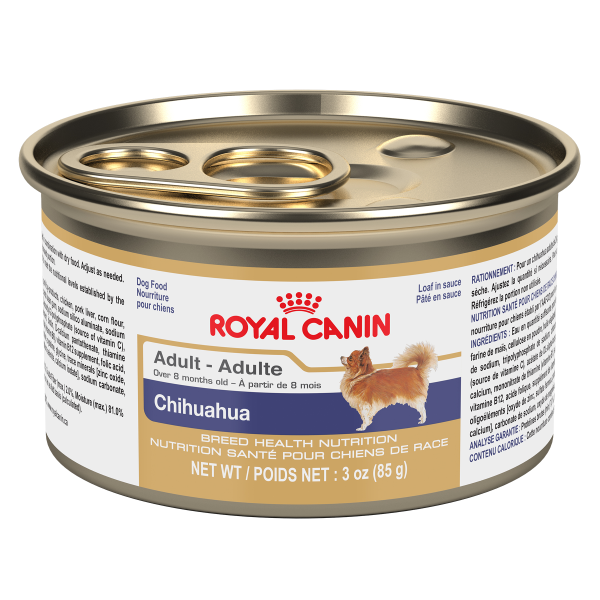 Royal Canin Breed Health Nutrition Chihuahua Loaf in Gravy Wet Dog Food
