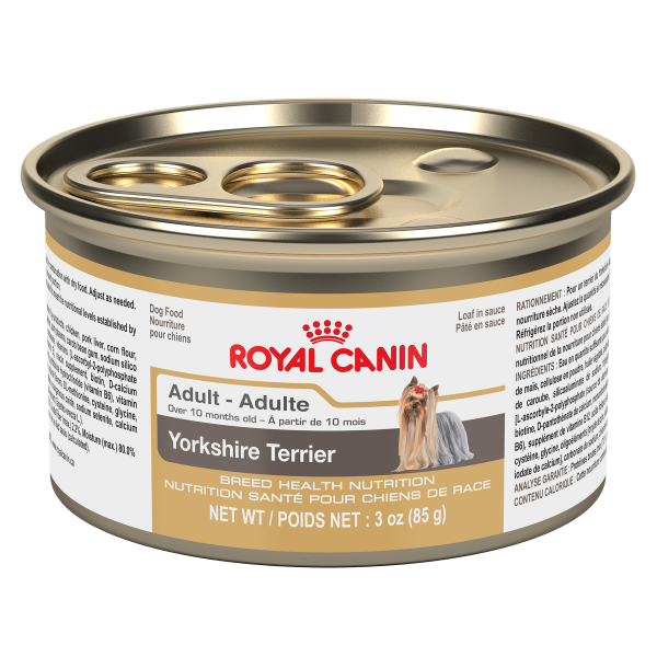 Royal Canin Breed Health Nutrition Yorkshire Terrier Adult Loaf in Gravy 24/85g