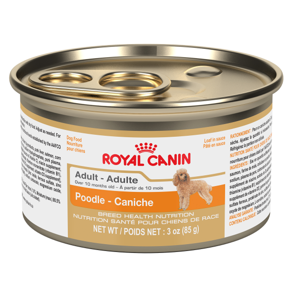 Royal Canin Breed Health Nutrition Poodle Loaf in Sauce Wet Dog Food