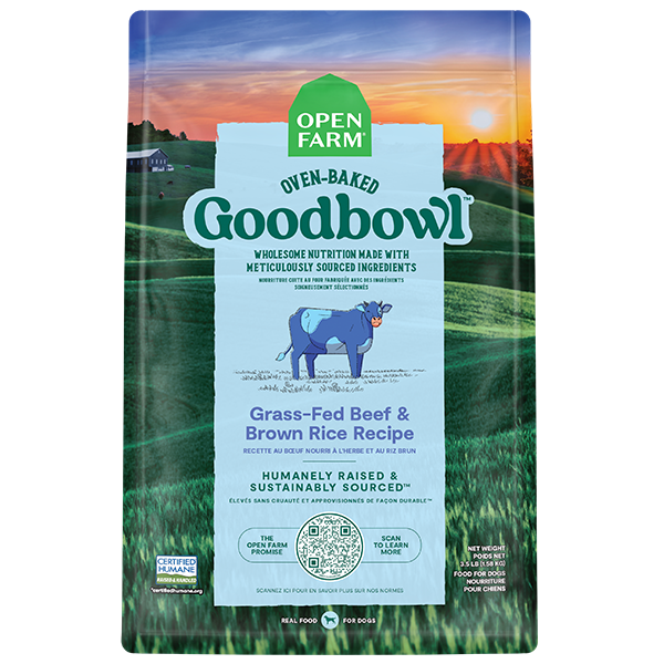 Open Farm - Dog GoodBowl Grass-Fed Beef & Brown Rice 3.5 lb