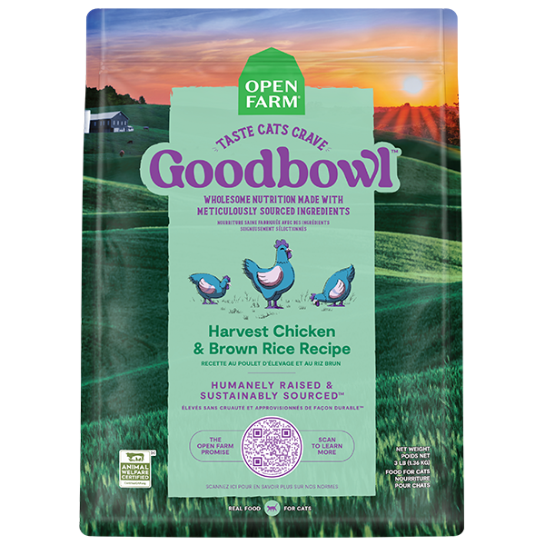 Open Farm - Cat GoodBowl Chicken & Brown Rice 7 lb