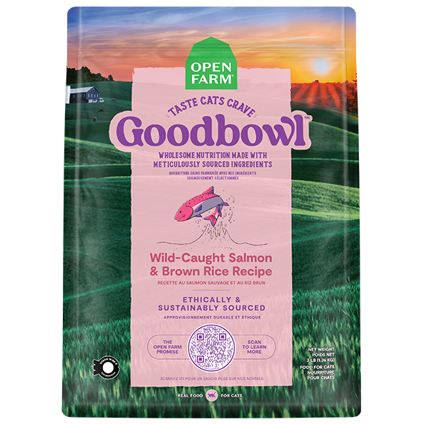 Open Farm - Cat GoodBowl Salmon & Brown Rice 7 lb