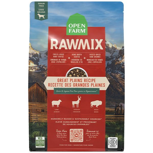 Open Farm RawMix Grain-Free Great Plains Dry Dog Food 3.5 lb
