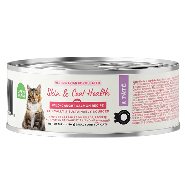 Open Farm - Cat Skin & Coat Health Salmon 12/5.3oz