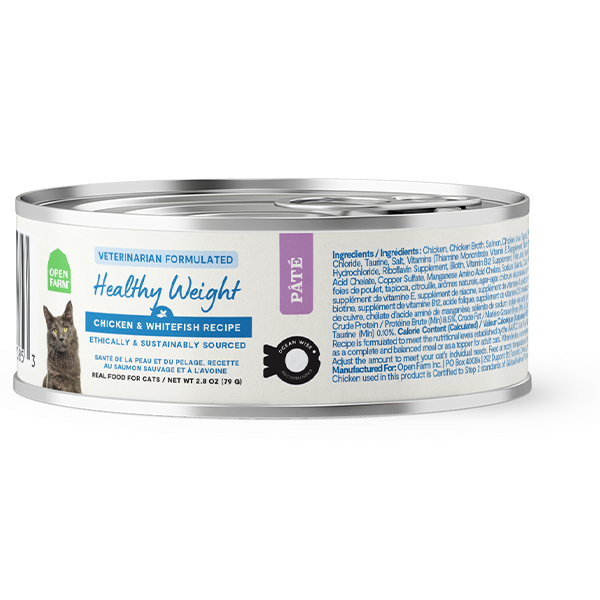 Open Farm - Cat Healthy Weight Chicken & Whitefish 18/2.8oz