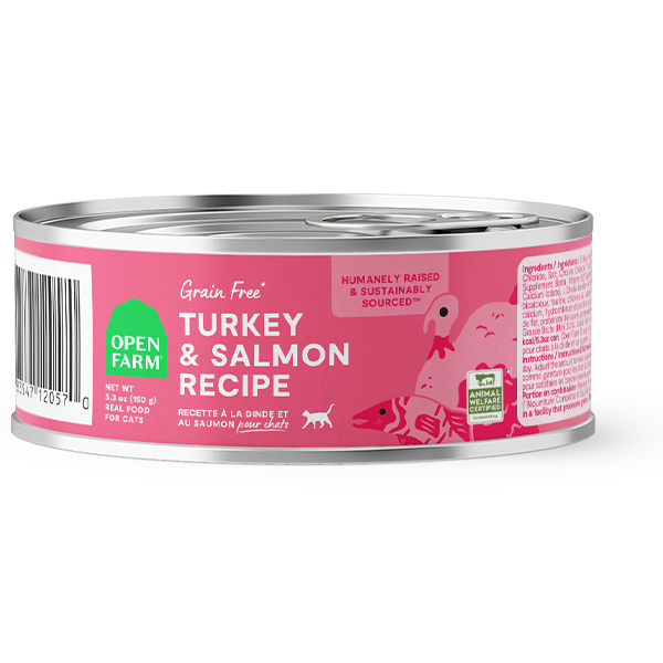 Open Farm - Cat Morsels in Gravy Turkey&Salmon 12/5.3oz