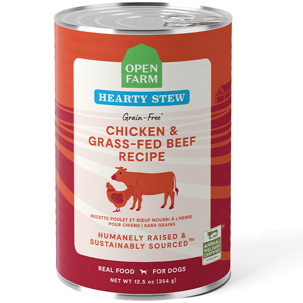 Open Farm - Dog Hearty Stew Chicken&Beef 12/12.5oz