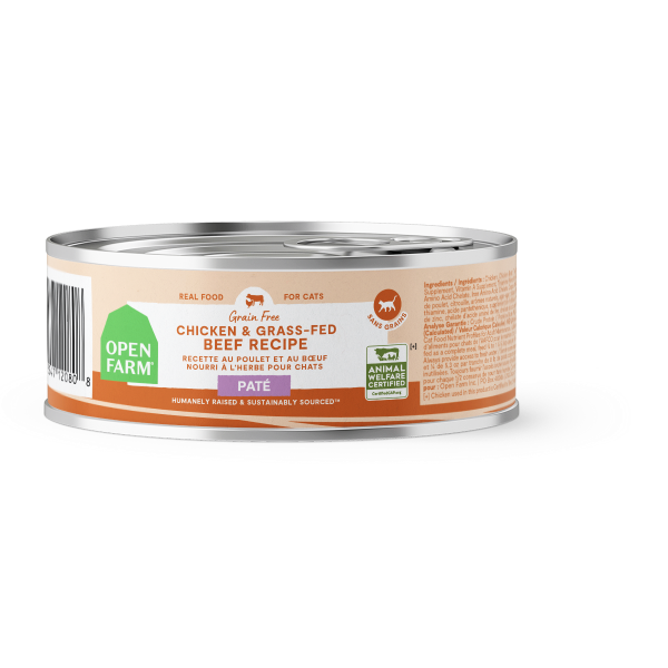 Open Farm - Cat Chicken & Grass-Fed Beef 18/2.8 oz