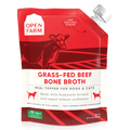 Open Farm - Dog/Cat Bone Broth Topper Grass-Fed Beef 12 oz