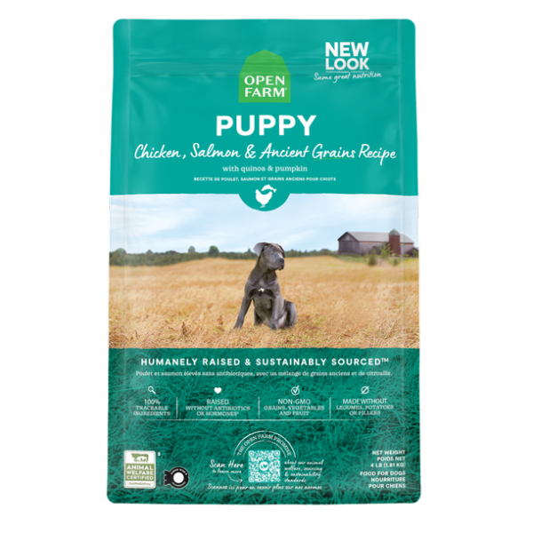 Open Farm - Dog Ancient Grain Puppy 4 lb