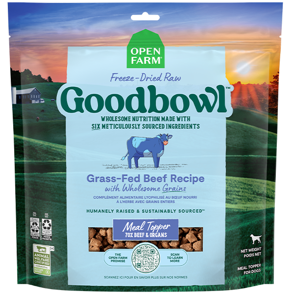 Open Farm - Dog Goodbowl FDR Morsels Beef&WhlsmGrains 23oz