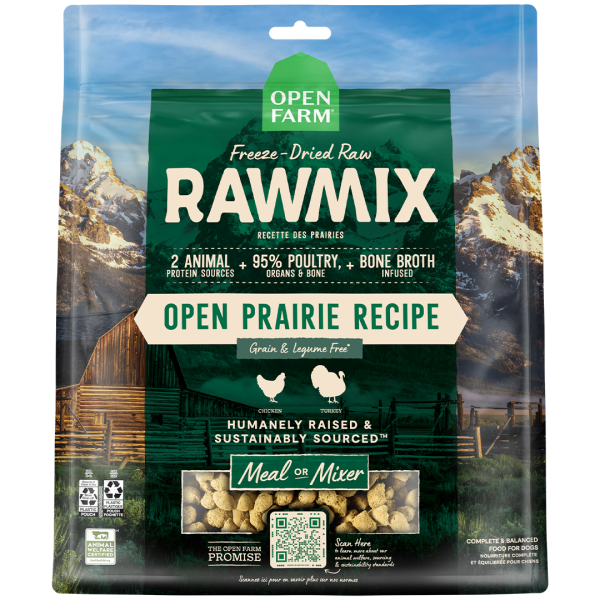 Open Farm - Dog RawMix Freeze Dried Open Prairie 13.5 oz