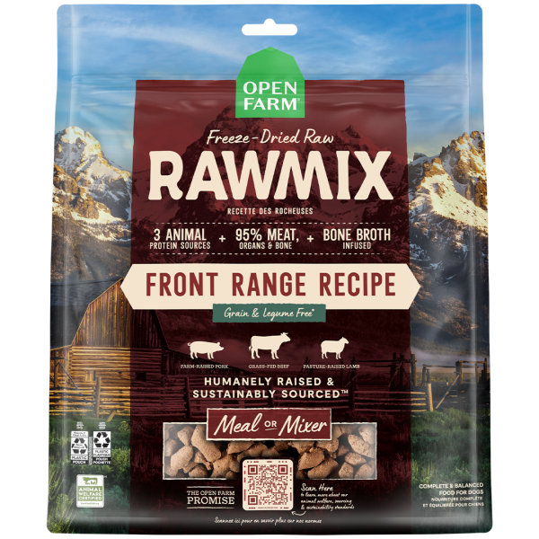 Open Farm - Dog RawMix Freeze Dried Front Range 13.5 oz