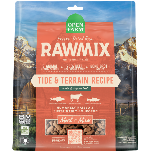 Open Farm - Dog RawMix Freeze Dried Tide&Terrain 13.5 oz