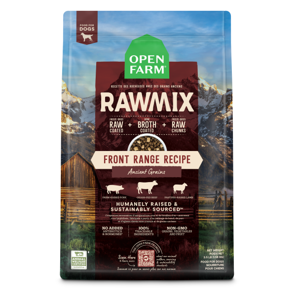 Open Farm - Dog RawMix Ancient Grain Front Range 20 lb