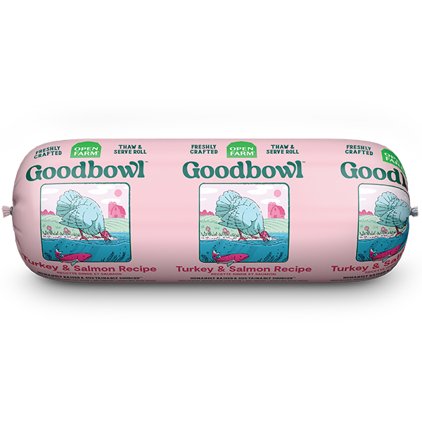 Open Farm - Dog Goodbowl Roll Turkey & Salmon 6/28oz