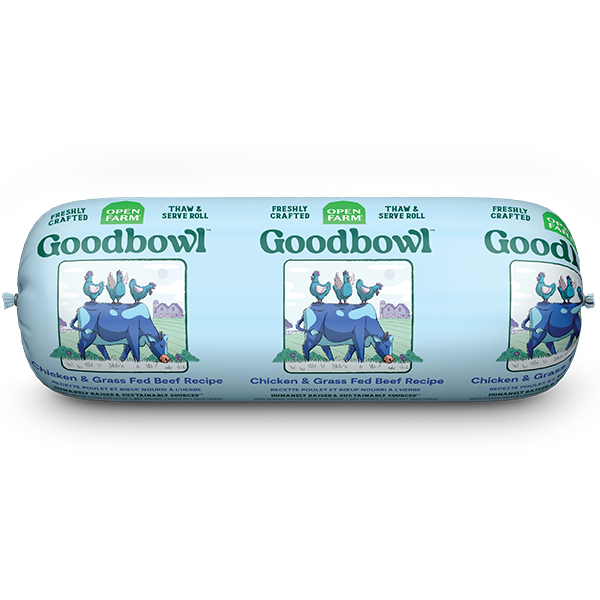 Open Farm - Dog Goodbowl Roll Chicken & Grass-Fed Beef 6/28oz