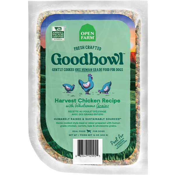 Open Farm - Dog Goodbowl Harvest Chicken & Wholesome Grains 8/16oz