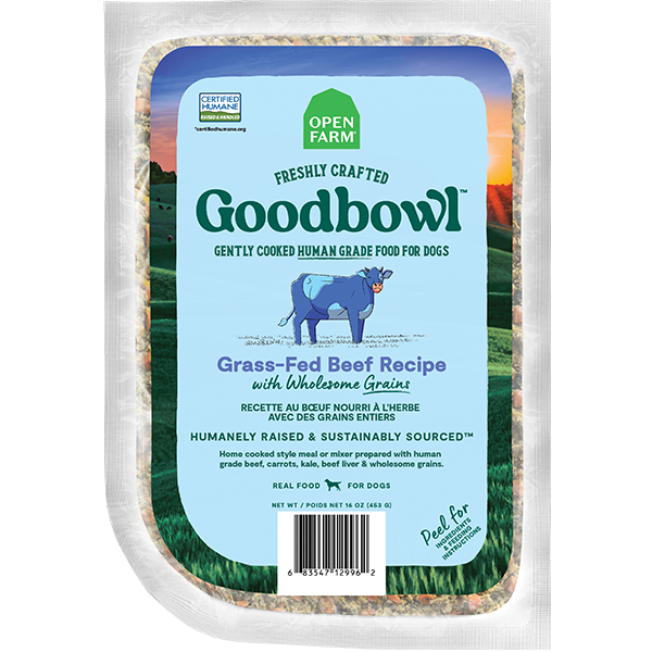 Open Farm - Dog Goodbowl Beef & Wholesome Grains 8/16oz