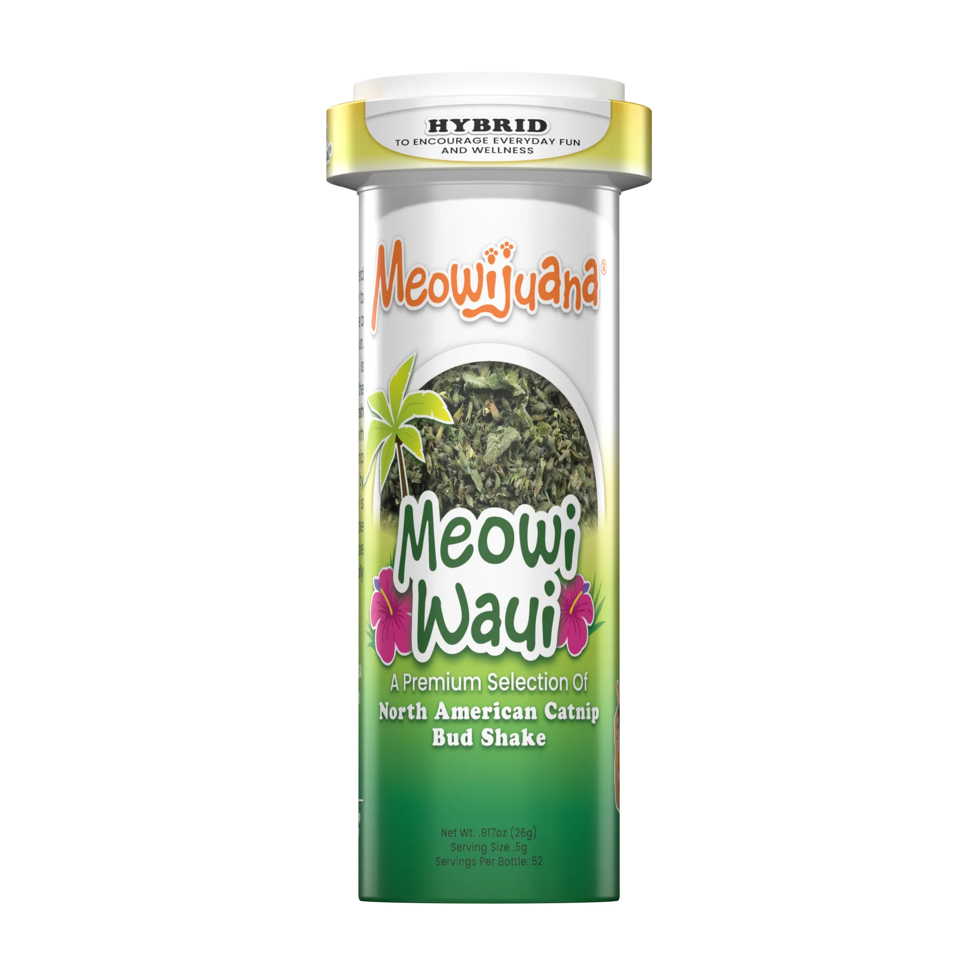 Meowijuana Meowi Waui Catnibas Shake catnip for cats