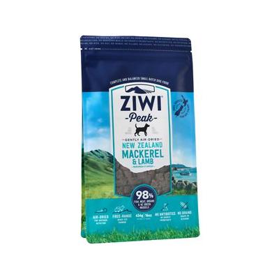ZIWI Peak air-dried mackerel and lamb dog food 1 lb bag