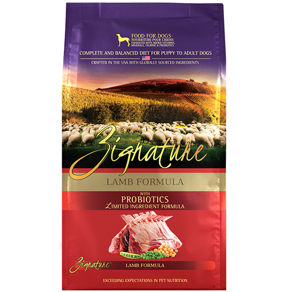 Zignature Limited Ingredient Diet Lamb Formula Dry Dog Food 4 lb