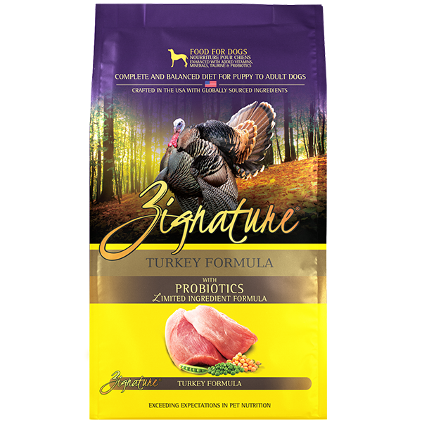 Zignature Limited Ingredient Diet Turkey Formula Dry Dog Food 4 lb