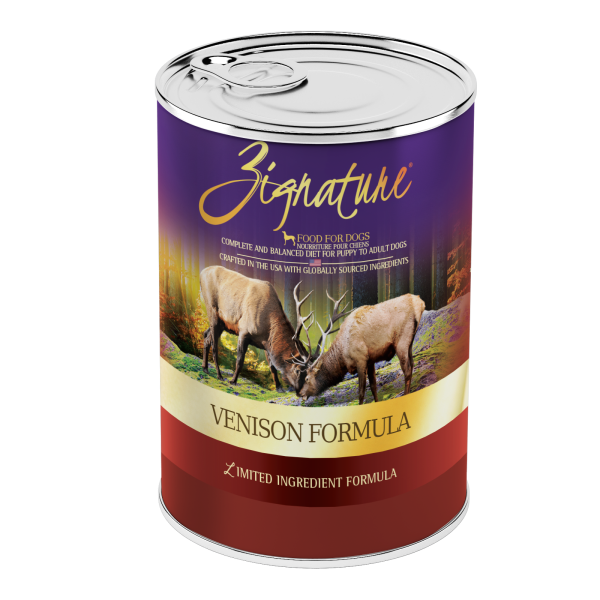 Zignature Limited Ingredient Venison Wet Dog Food (13 oz)