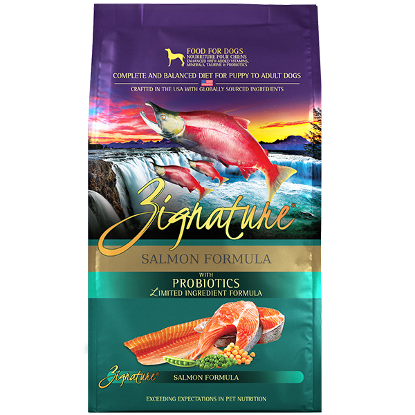 Zignature Limited Ingredient Diet Salmon Formula Dry Dog Food 4 lb