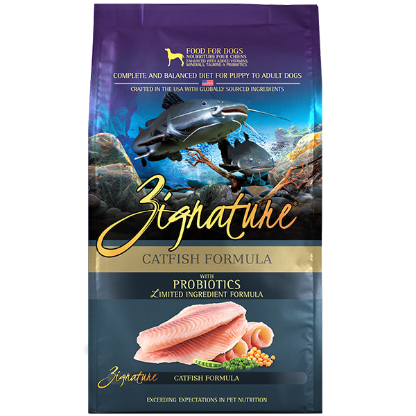 Zignature Limited Ingredient Diet Catfish Dry Dog Food 4 lb
