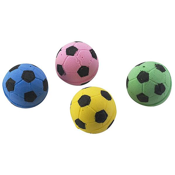 Spot Sponge Soccer Balls 4-Pack