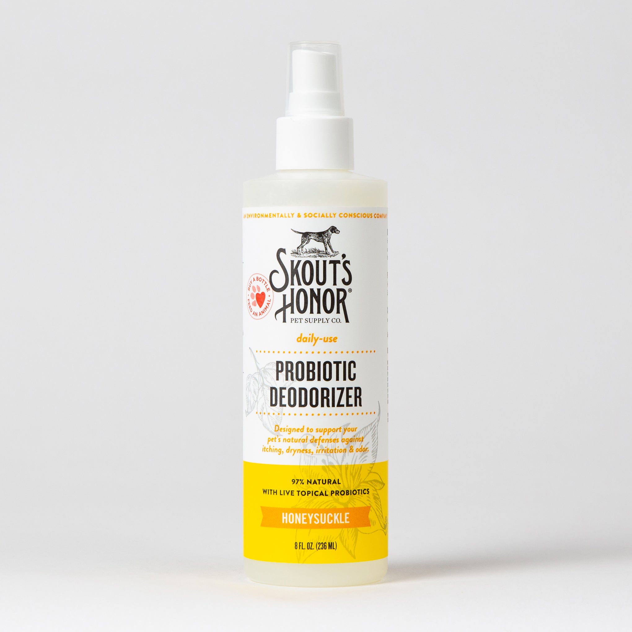 Skout's Honor Beyond Probiotic Deodorizer Honey scent 8 oz spray bottle