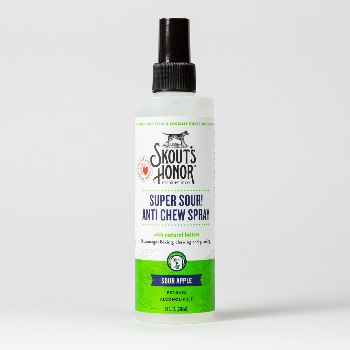 Skout's Honor Beyond Super Sour Anti-Chew Spray bitter deterrent spray 8 oz bottle