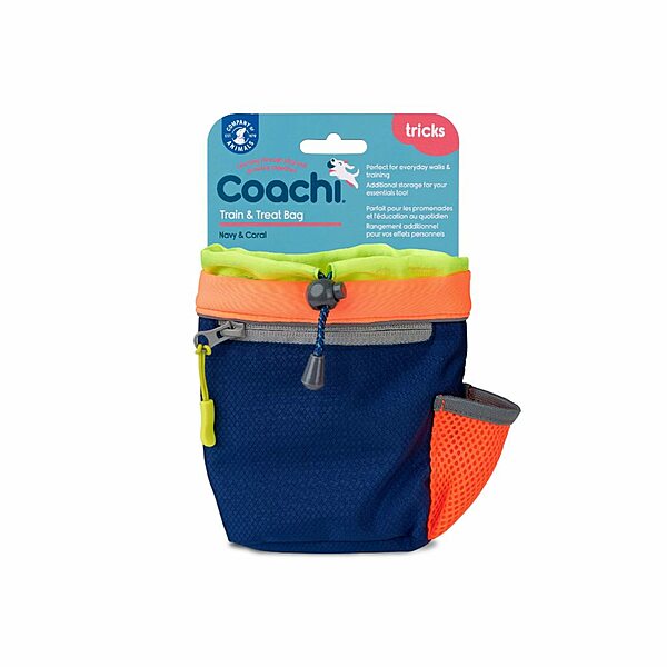 Coachi - Tricks Train & Treat Bag Navy & Coral