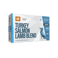 Big Country Raw Turkey Salmon Lamb Blend raw frozen dog food carton 4 lb