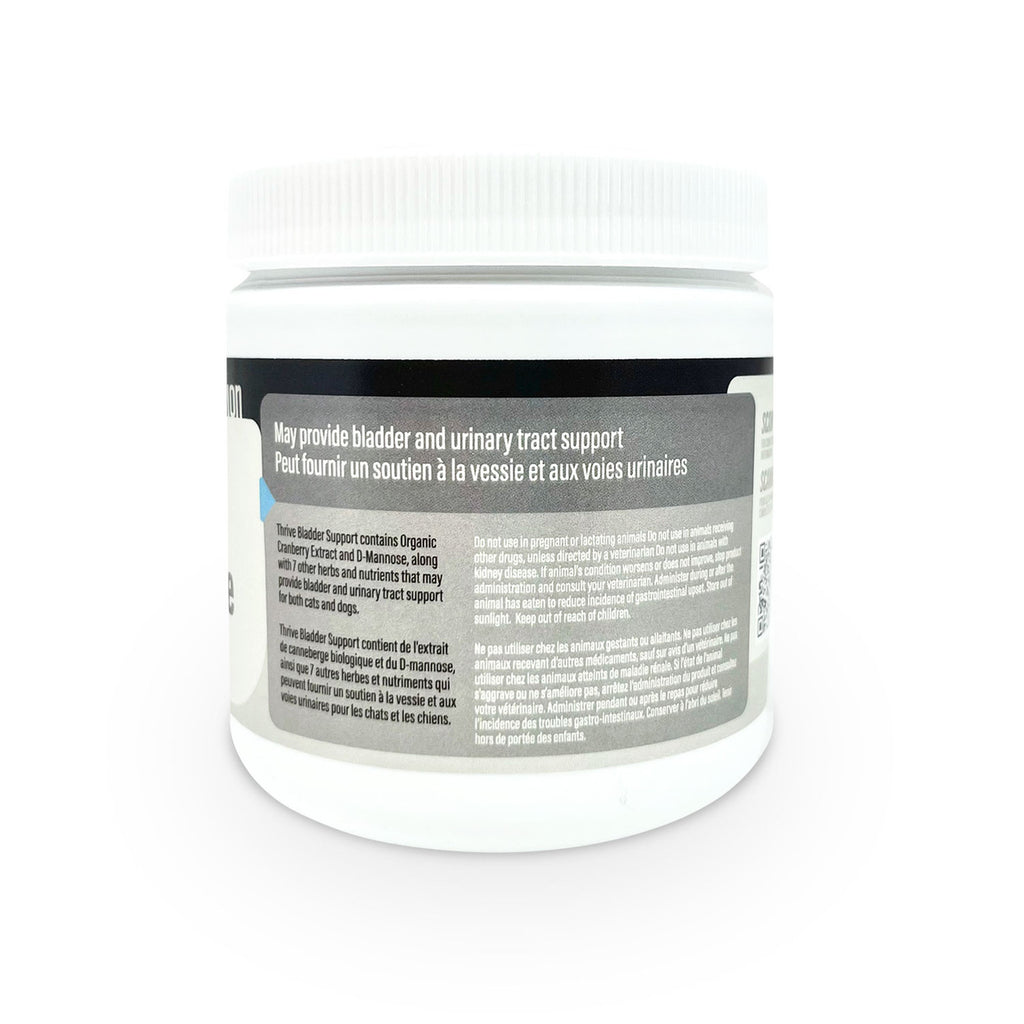 Thrive Bladder Support Fusion powder supplement for dogs 135 g
