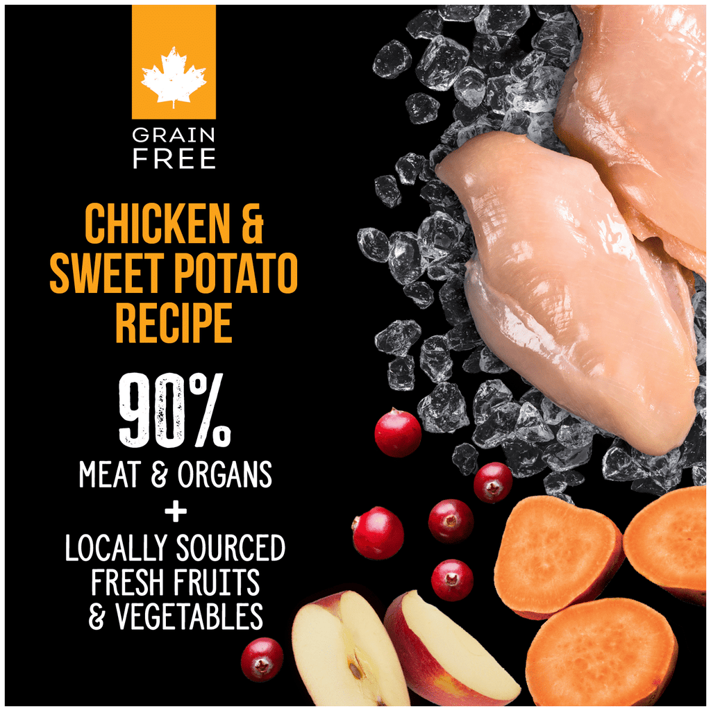 Nutrience SubZero Freeze-Dried Raw Chicken and Sweet Potato Cat Food 113 g bag