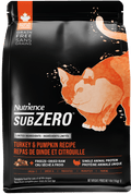 Nutrience SubZero Limited Ingredient Turkey & Pumpkin Dry Cat Food 4.5kg bag