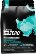 Nutrience SubZero Limited Ingredient Duck & Pear Dry Cat Food 4.5kg bag