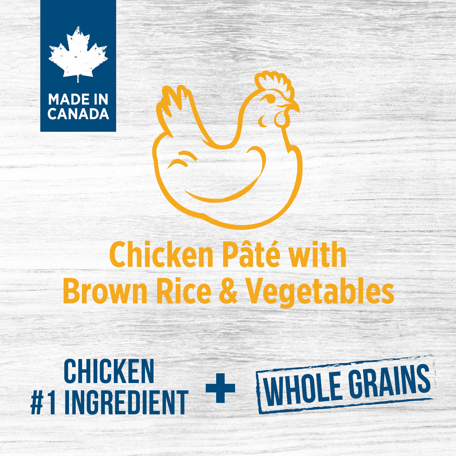 Nutrience Original Adult Chicken Pâté with Brown Rice & Vegetables 156g can