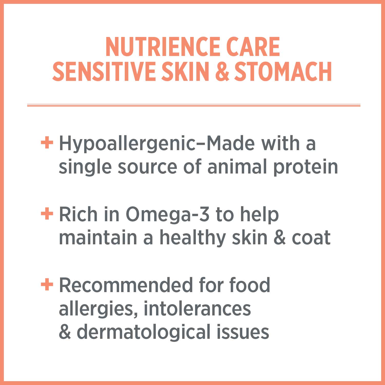 Nutrience Care Sensitive Skin & Stomach Fresh Salmon Wet Cat Food 156g can