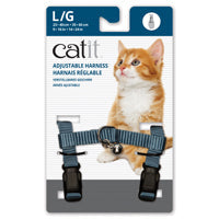 Catit Small Adjustable Nylon Cat Harness in Light Blue