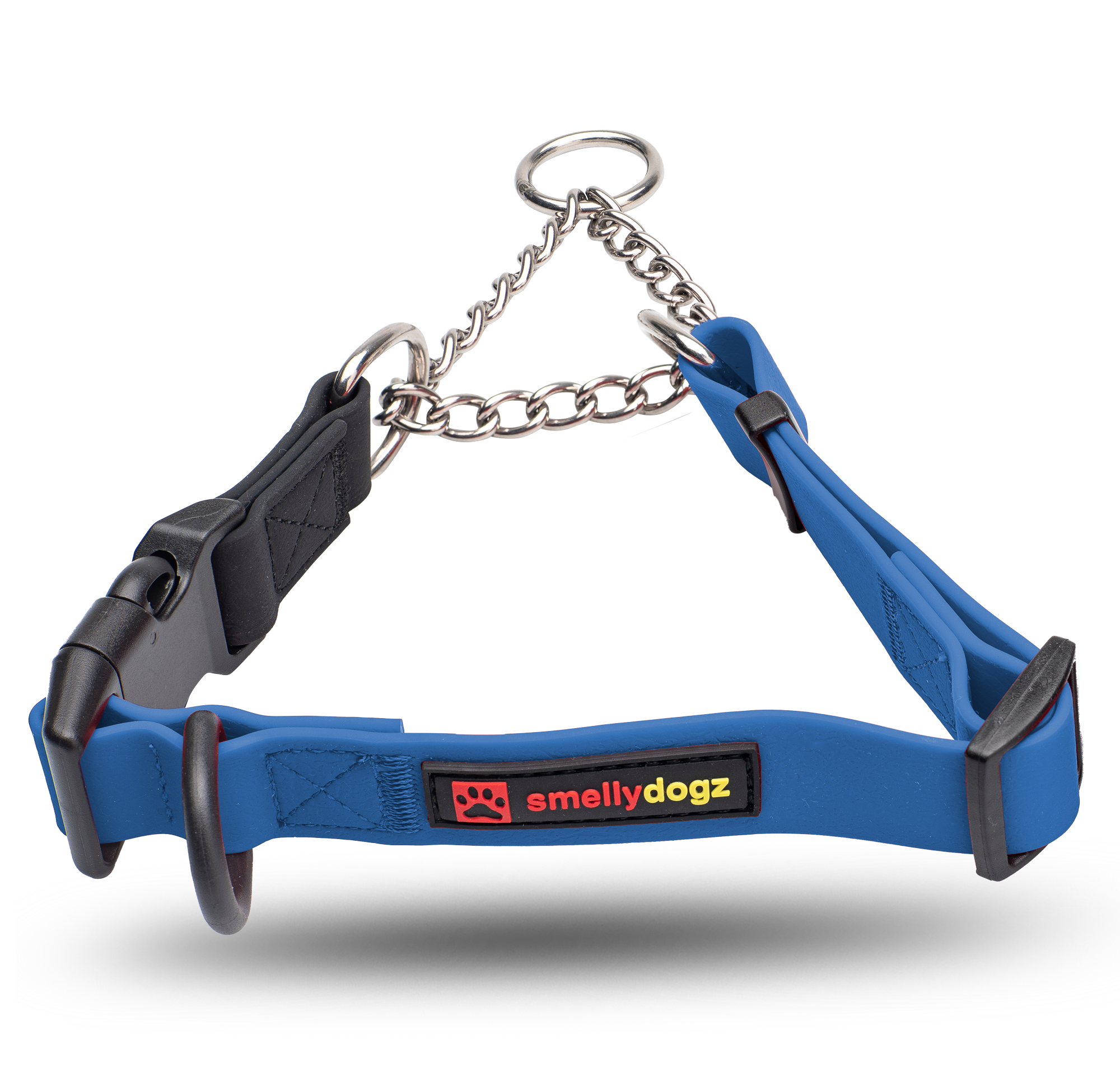 Smellydogz Martingale Collar blue 0.75 in 14-16 in