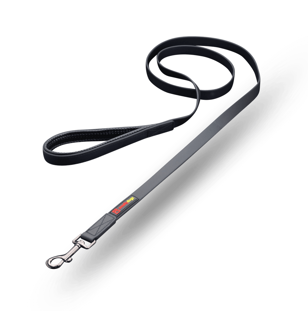 Smellydogz Comfort Lead black 5/8 inch 6 foot leash