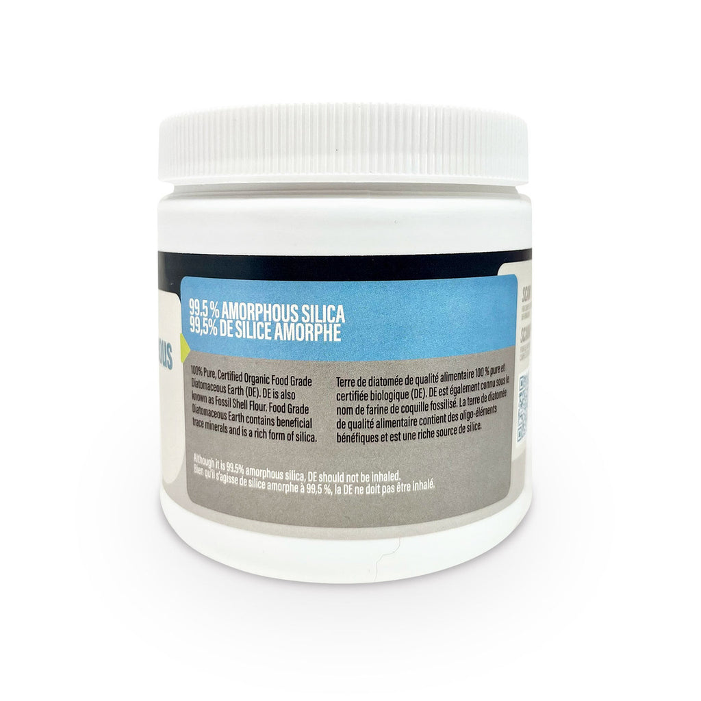 Thrive Food Grade Diatomaceous Earth organic powder supplement 120 g container