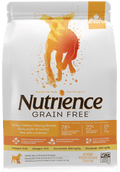 Nutrience Grain Free Turkey Chicken and Herring dry dog food 2.5 kg bag