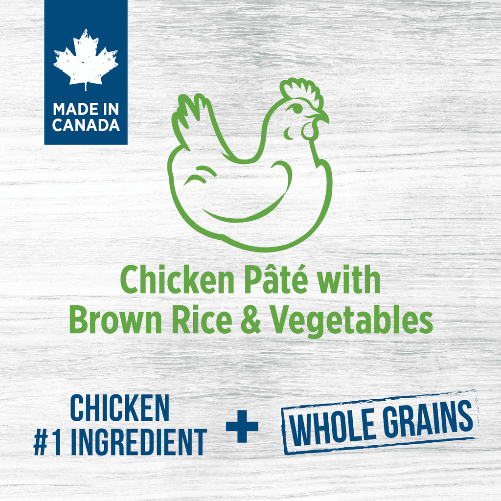 Nutrience Original Puppy Chicken Pâté wet dog food 369g can