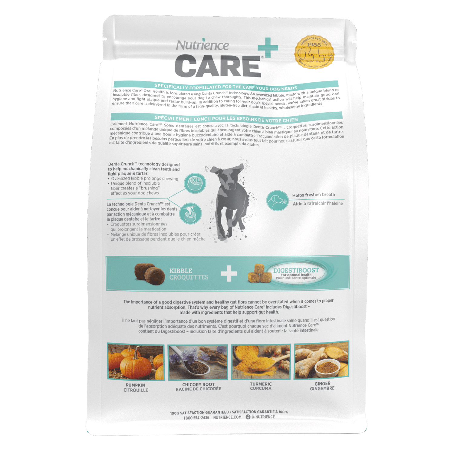 Nutrience Care Oral Health dry dog food 9.5 kg bag